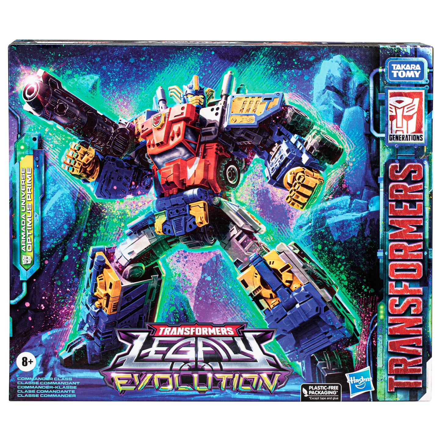 Transformers Legacy Evolution Commander Armada Universe Optimus Prime 7.5” Action Figure