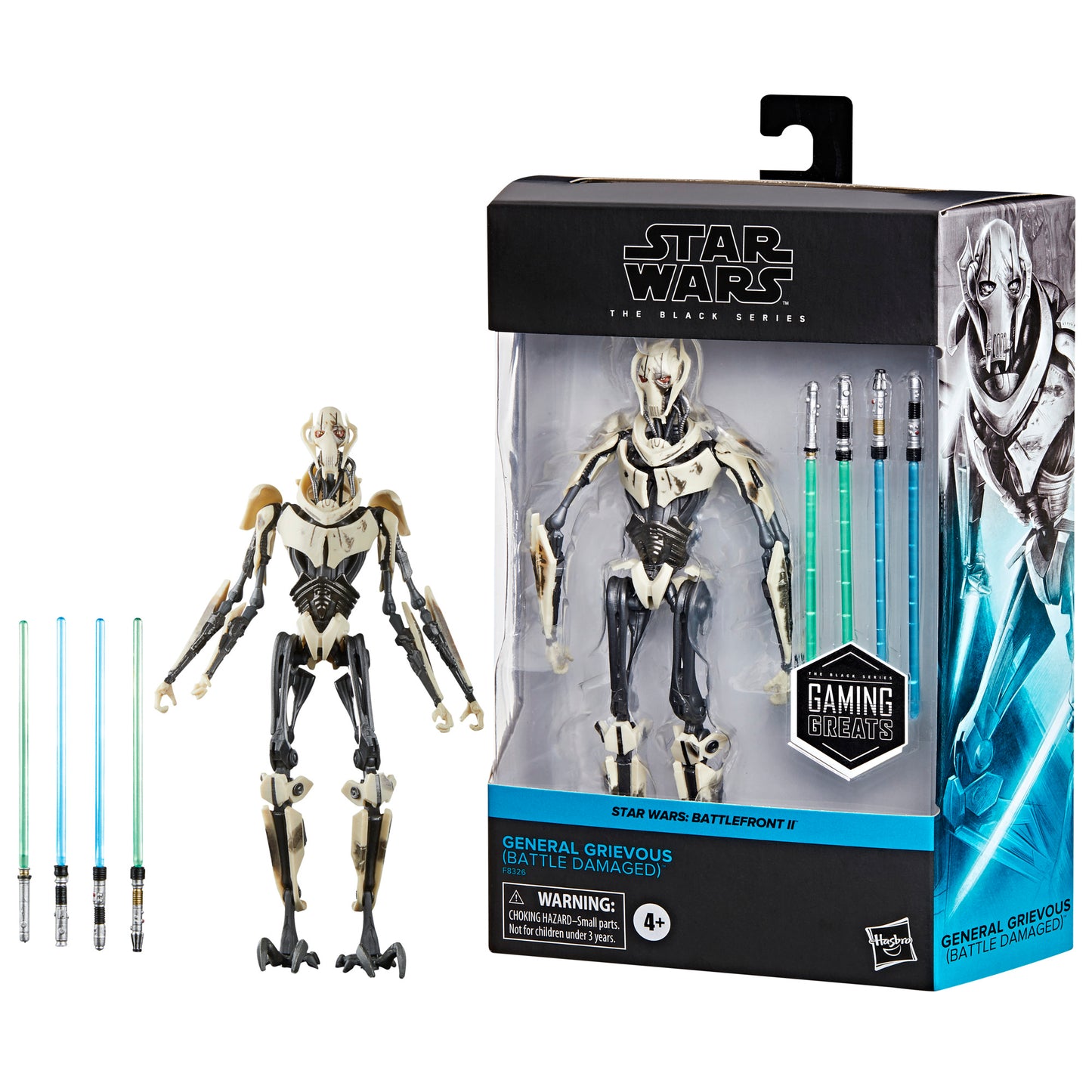 Star Wars The Black Series General Grievous (Battle Damaged) Star Wars Action Figures (6”)