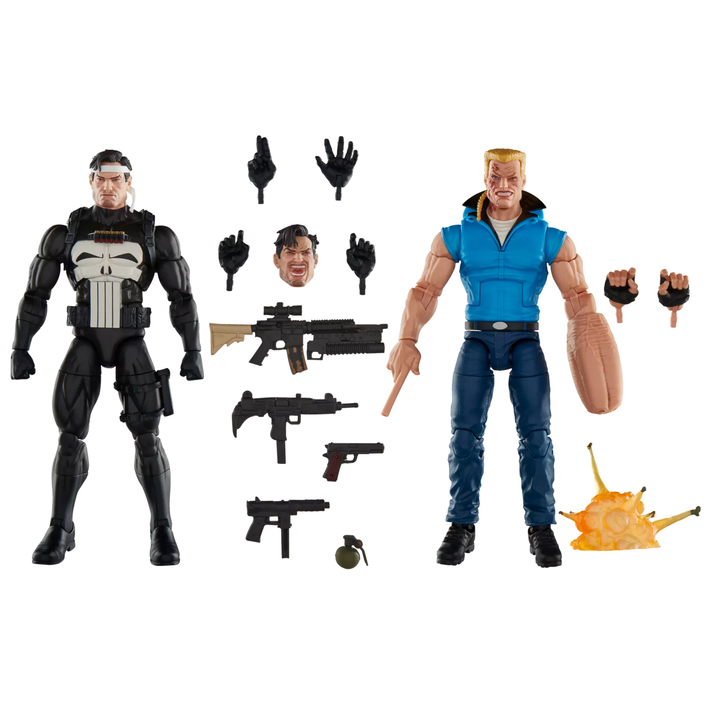 Marvel Legends Series Punisher and Bushwacker