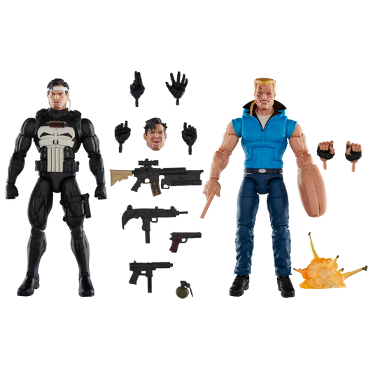 Marvel Legends Series Punisher and Bushwacker