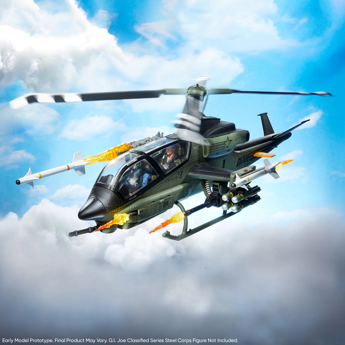 Ed Copter G.I. Joe Classified Series G.I. Joe Assault Copter Dragonfly (XH-1 ...