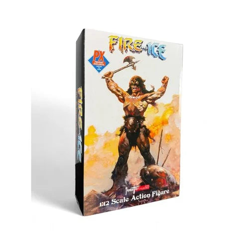 Fire and Ice Dark Wolf Animated Version 1:12 Scale Action Figure - Previews Exclusive