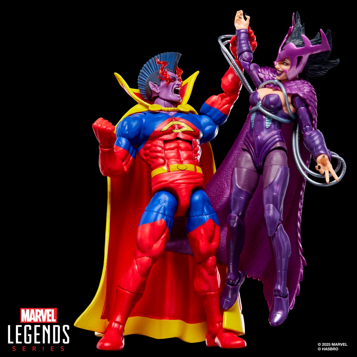 Marvel Legends Series X-Men Deathbird & Marvel’s Gladiator Two-Pack, 2 Comics-Inspired Collectible 6-Inch Scale Action Figures **Amazon Exclusive**