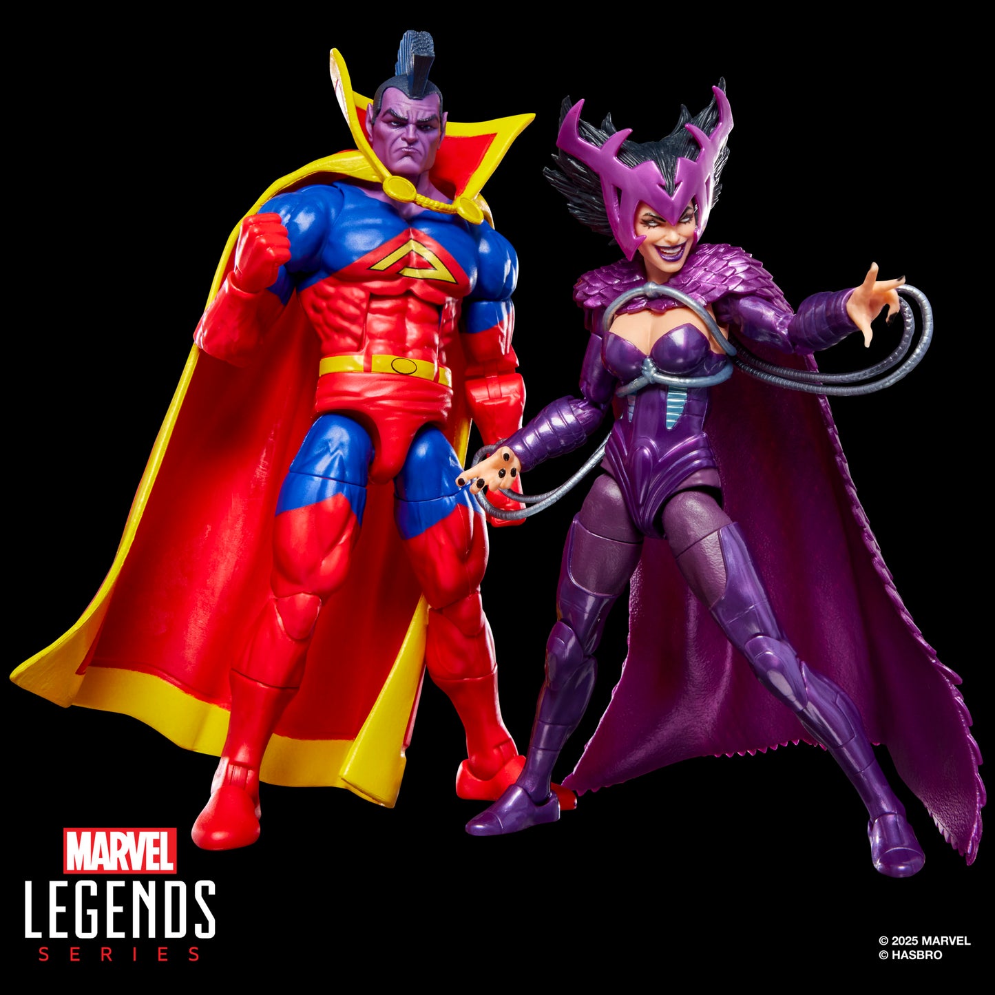 Marvel Legends Series X-Men Deathbird & Marvel’s Gladiator Two-Pack, 2 Comics-Inspired Collectible 6-Inch Scale Action Figures **Amazon Exclusive**