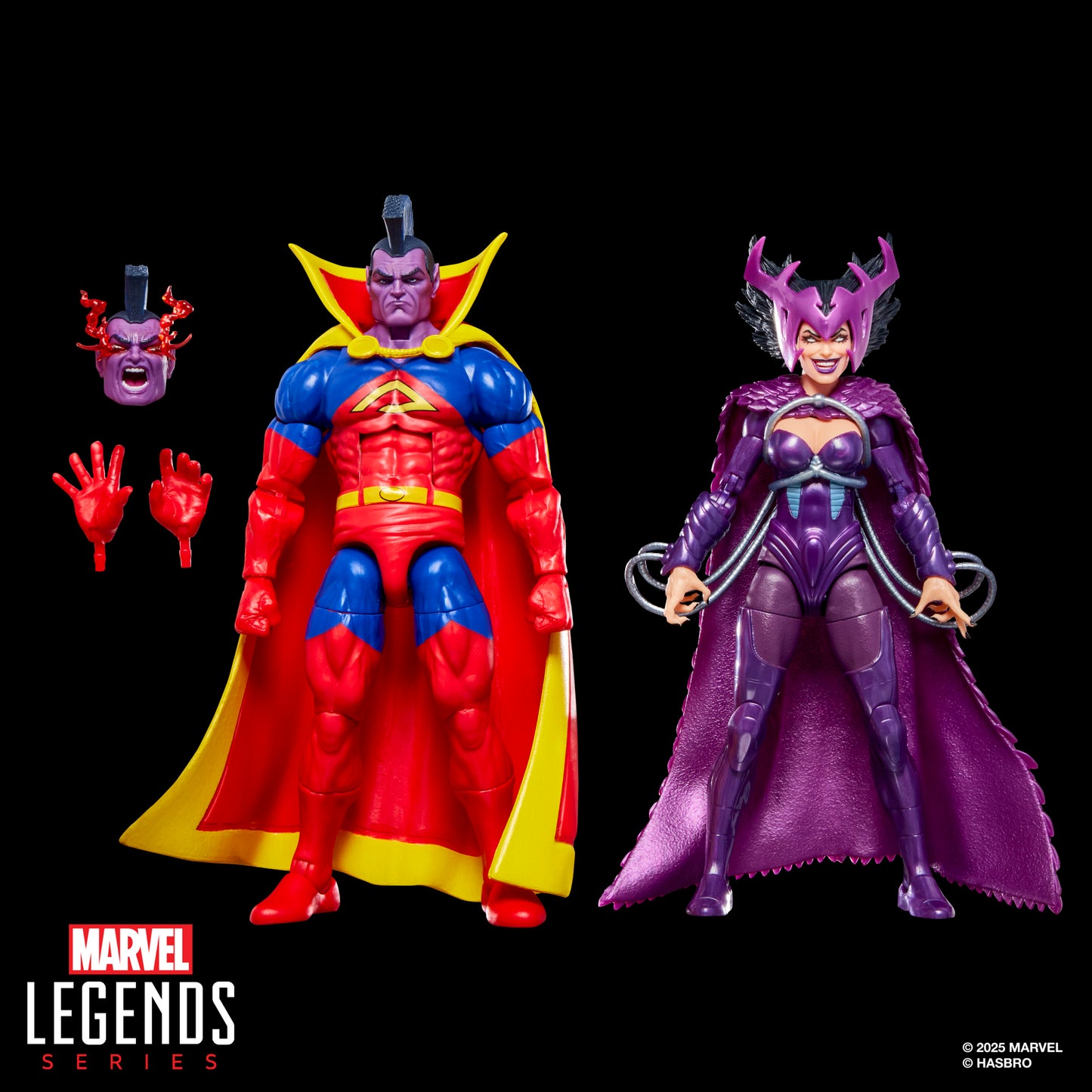 Marvel Legends Series X-Men Deathbird & Marvel’s Gladiator Two-Pack, 2 Comics-Inspired Collectible 6-Inch Scale Action Figures **Amazon Exclusive**
