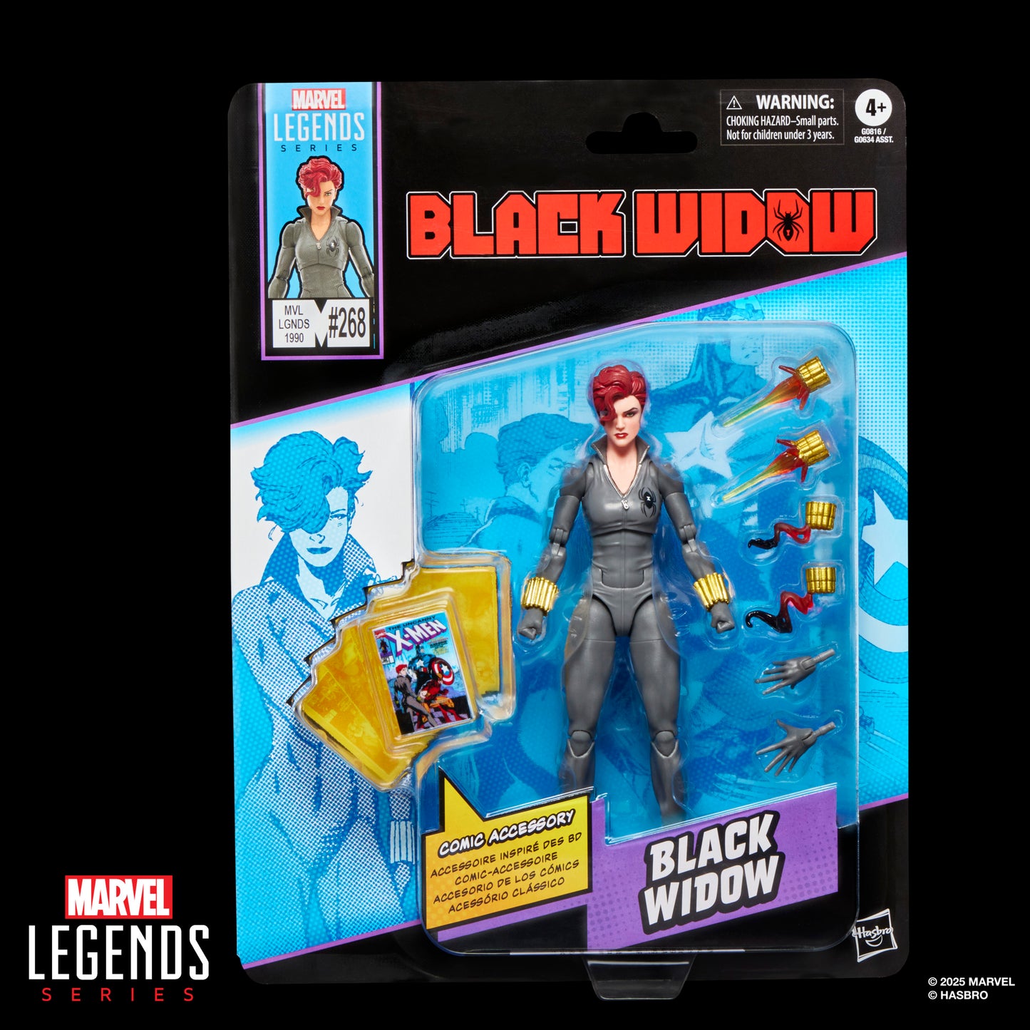 Marvel Legends Series Black Widow, X-Men and Avengers Comics-Inspired Action Figure