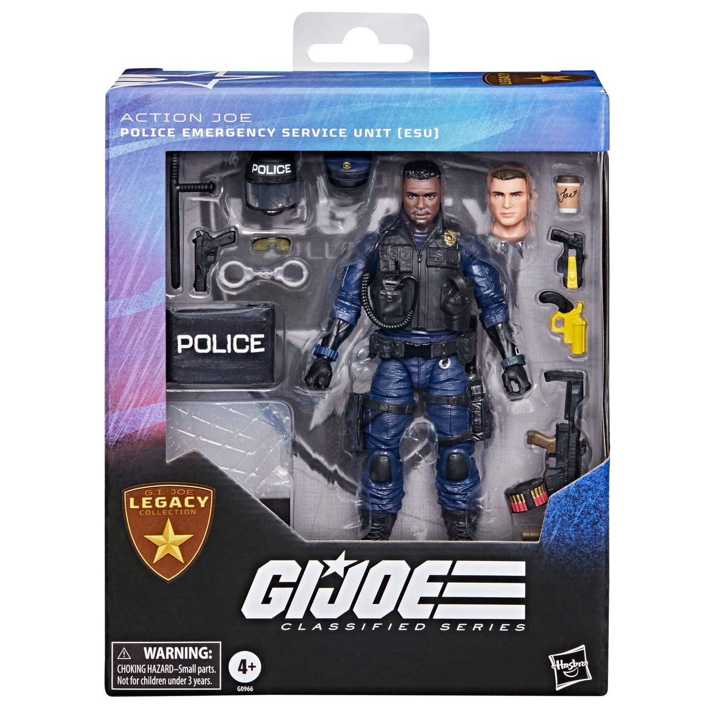 G.I. Joe Classified Series Legacy Collection: Action Joe — Police Emergency Service Unit (ESU) Action Figure