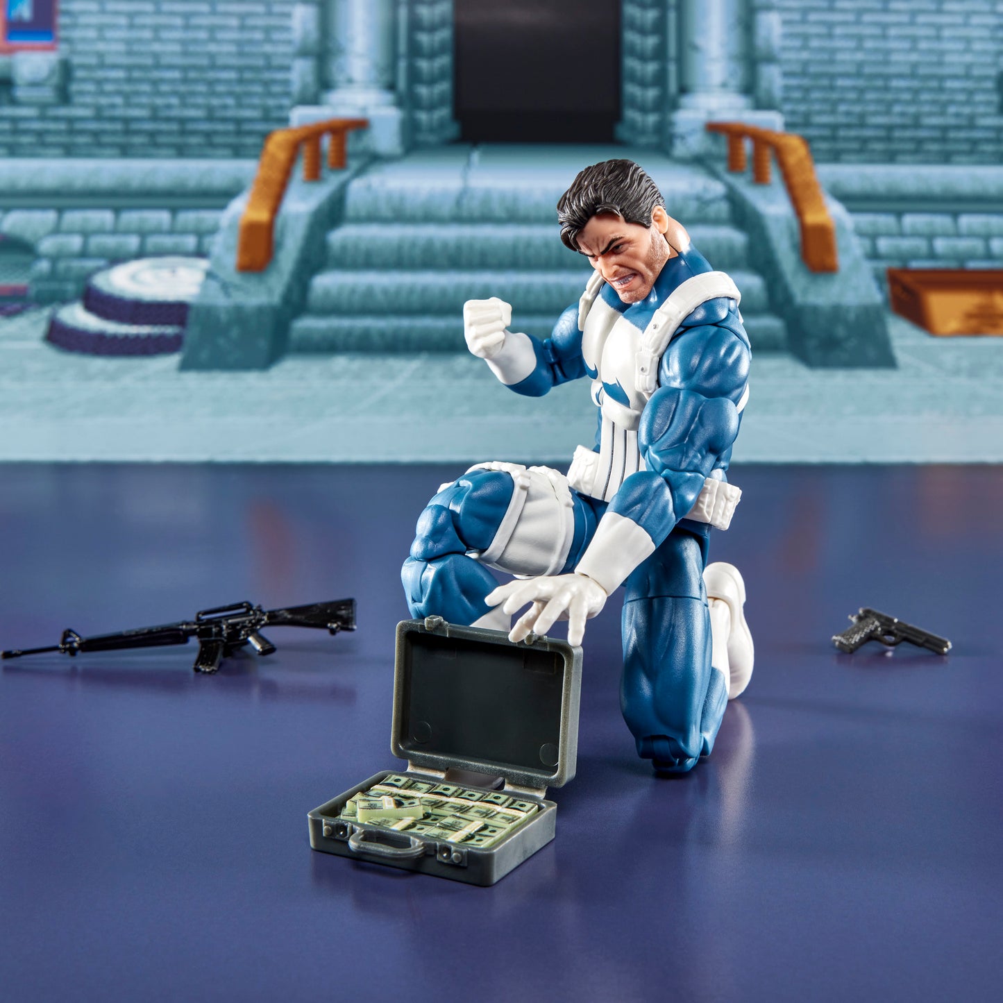 Marvel Legends Series Gamerverse Punisher and Nick Fury Action Figure Collectibles