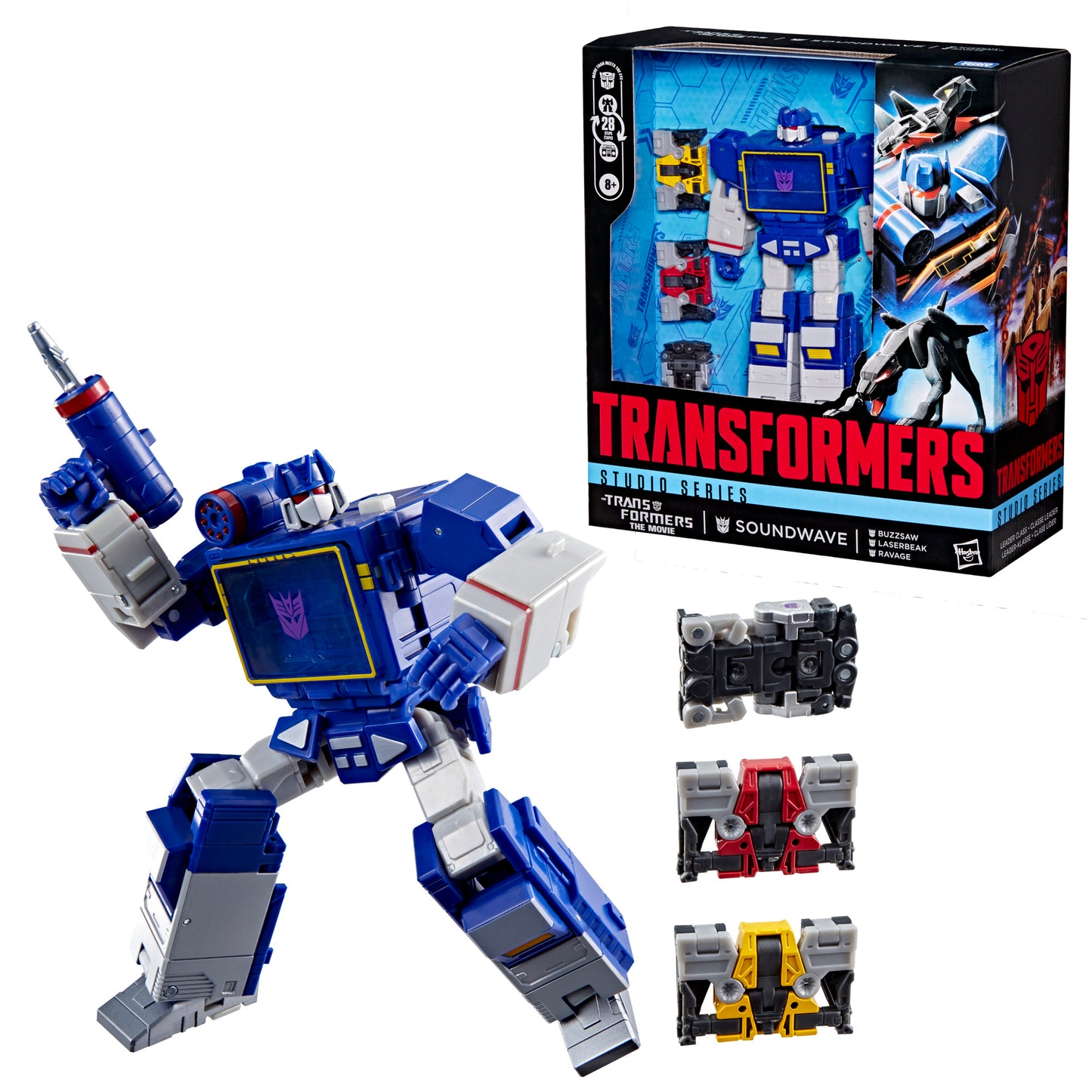 Transformers Studio Series The Transformers: The Movie Leader Class Soundwave Action Figure