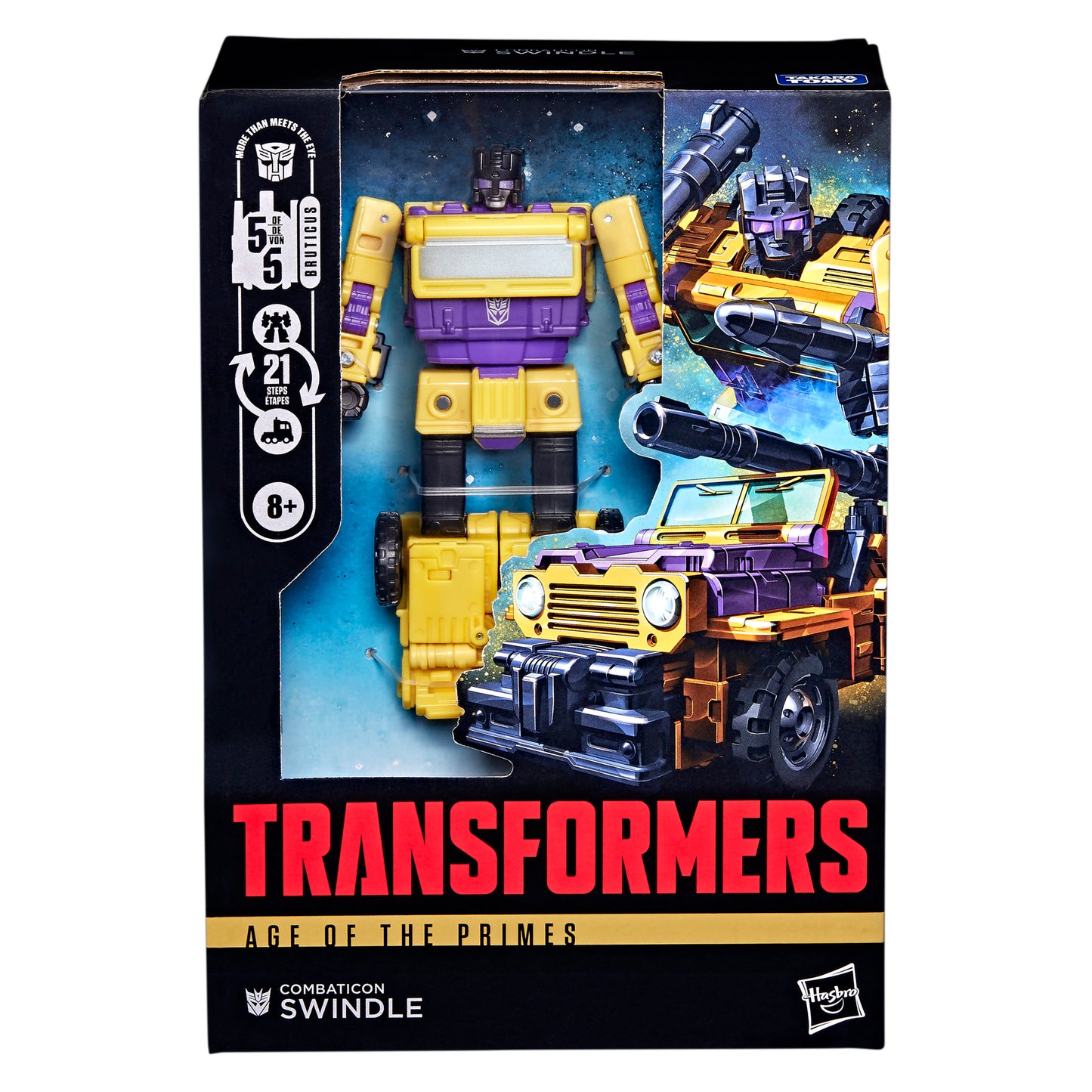 Transformers Age of the Primes Voyager Class Combaticon Swindle Action Figure
