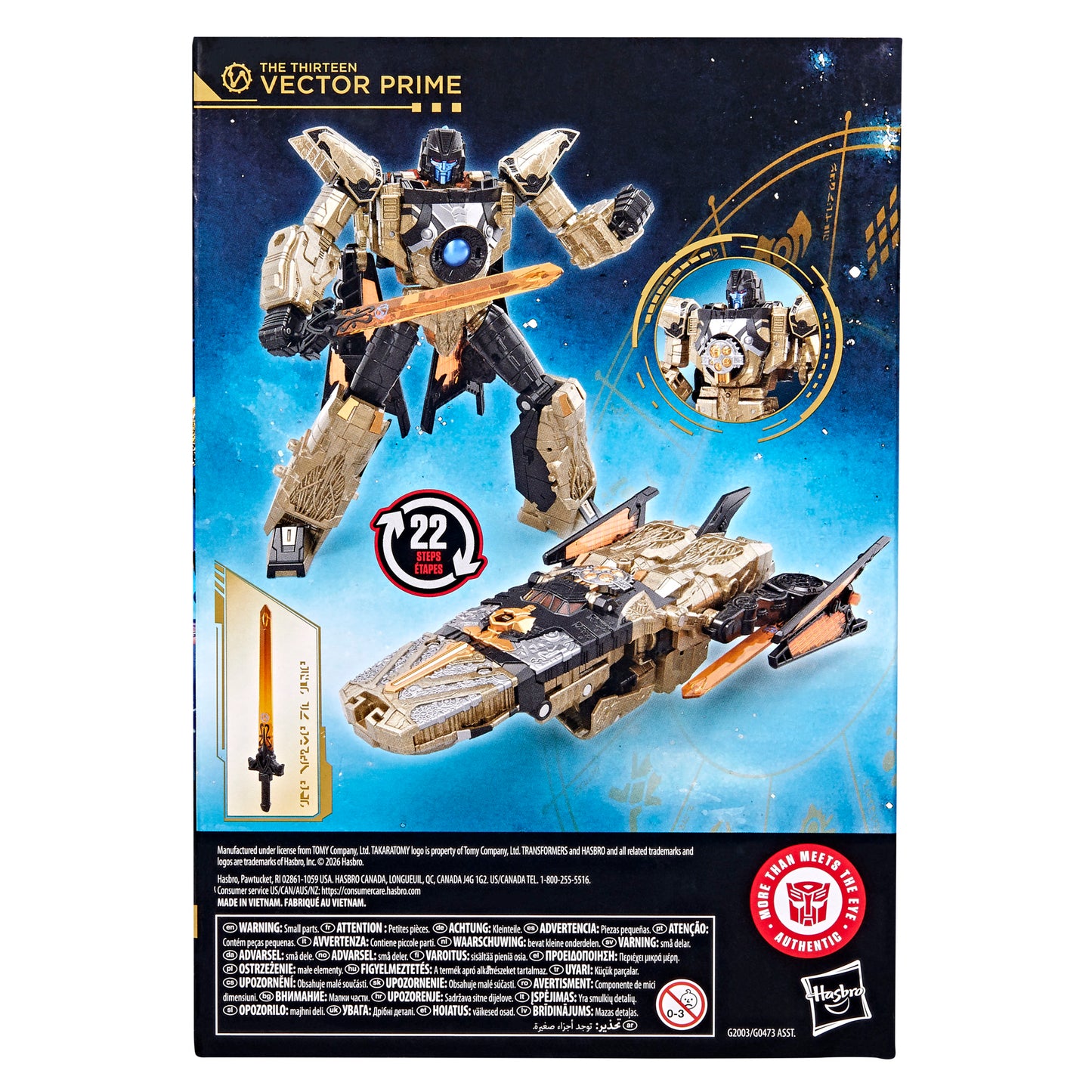 Transformers Age of the Primes The Thirteen Vector Prime Voyager Class Action Figure