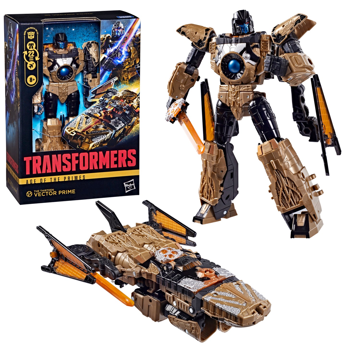 Transformers Age of the Primes The Thirteen Vector Prime Voyager Class Action Figure