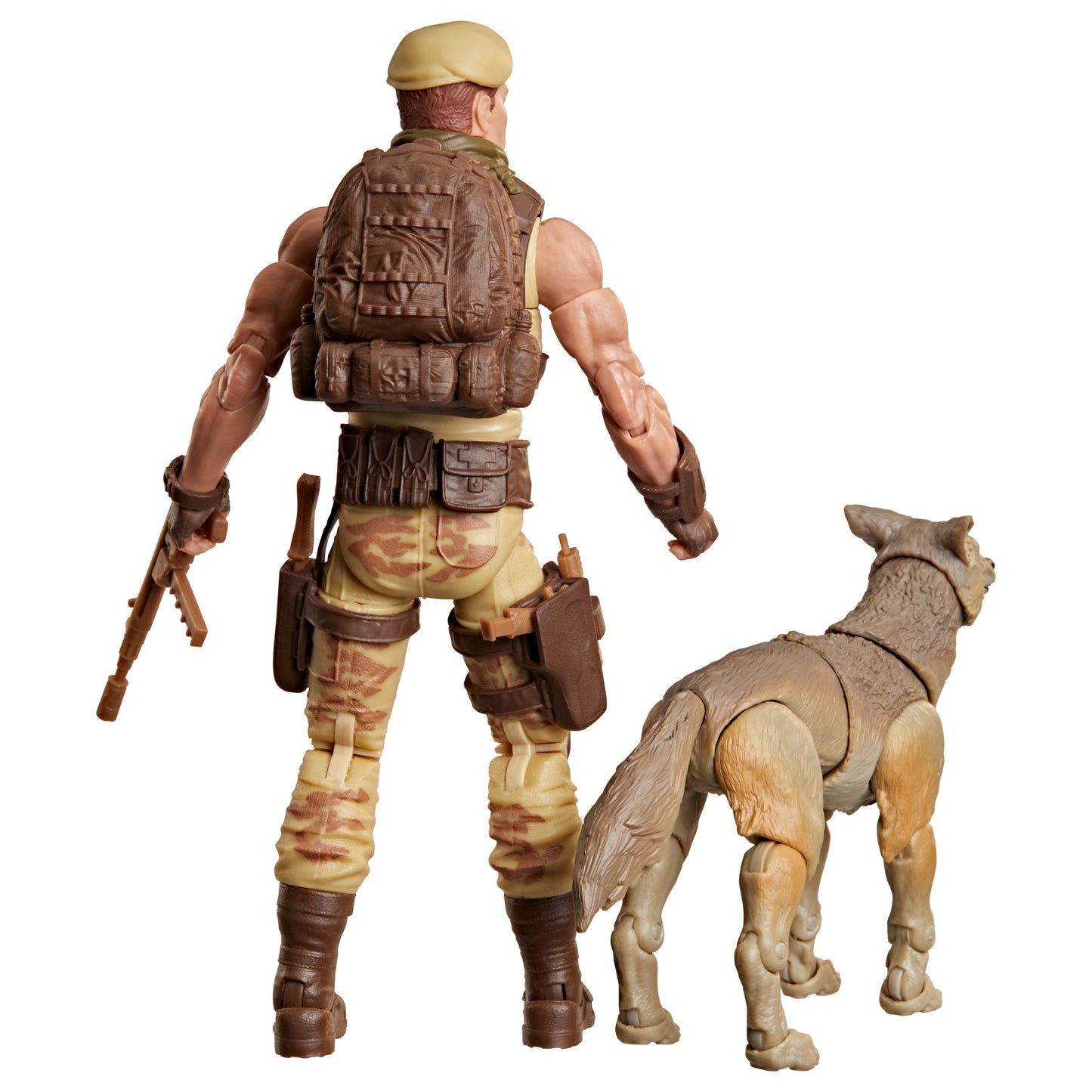 G.I. Joe Classified Series #217, Dusty & Coyote Sandstorm Action Figure and Pet