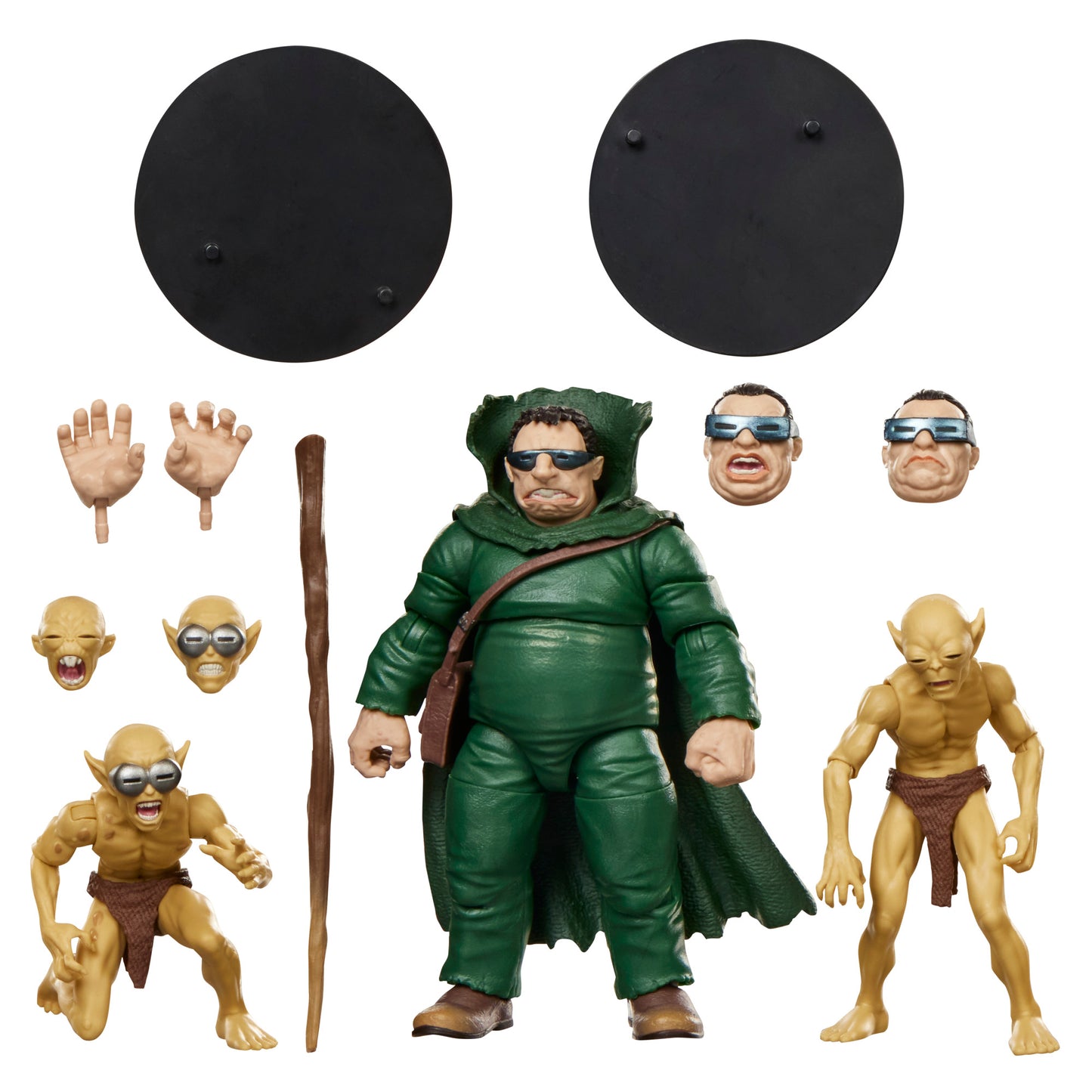 Marvel Legends Series Marvel's Mole Man & Moloids, Fantastic Four Comics Action Figure Multi-Pack