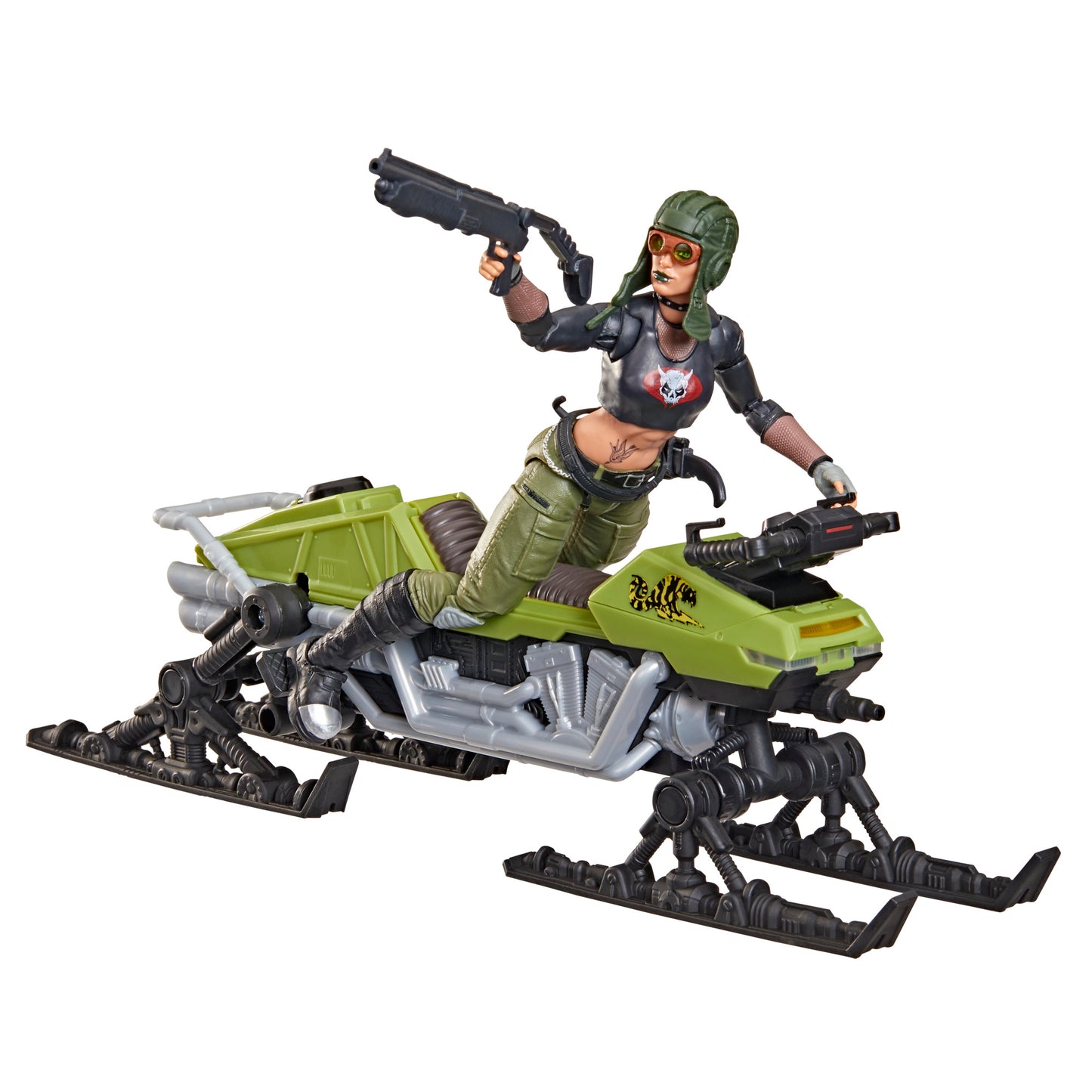G.I. Joe Zanya Action Figure & Dreadnok Chameleon Vehicle