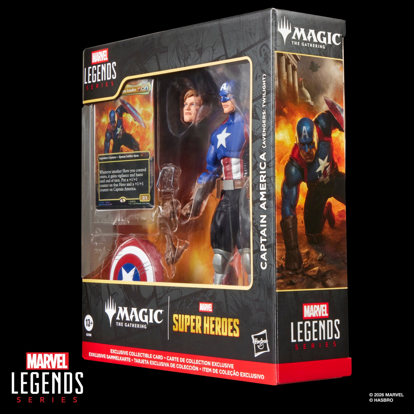 Marvel Legends Series Marvel Super Heroes Magic: The Gathering Captain America (Avengers: Twilight)
