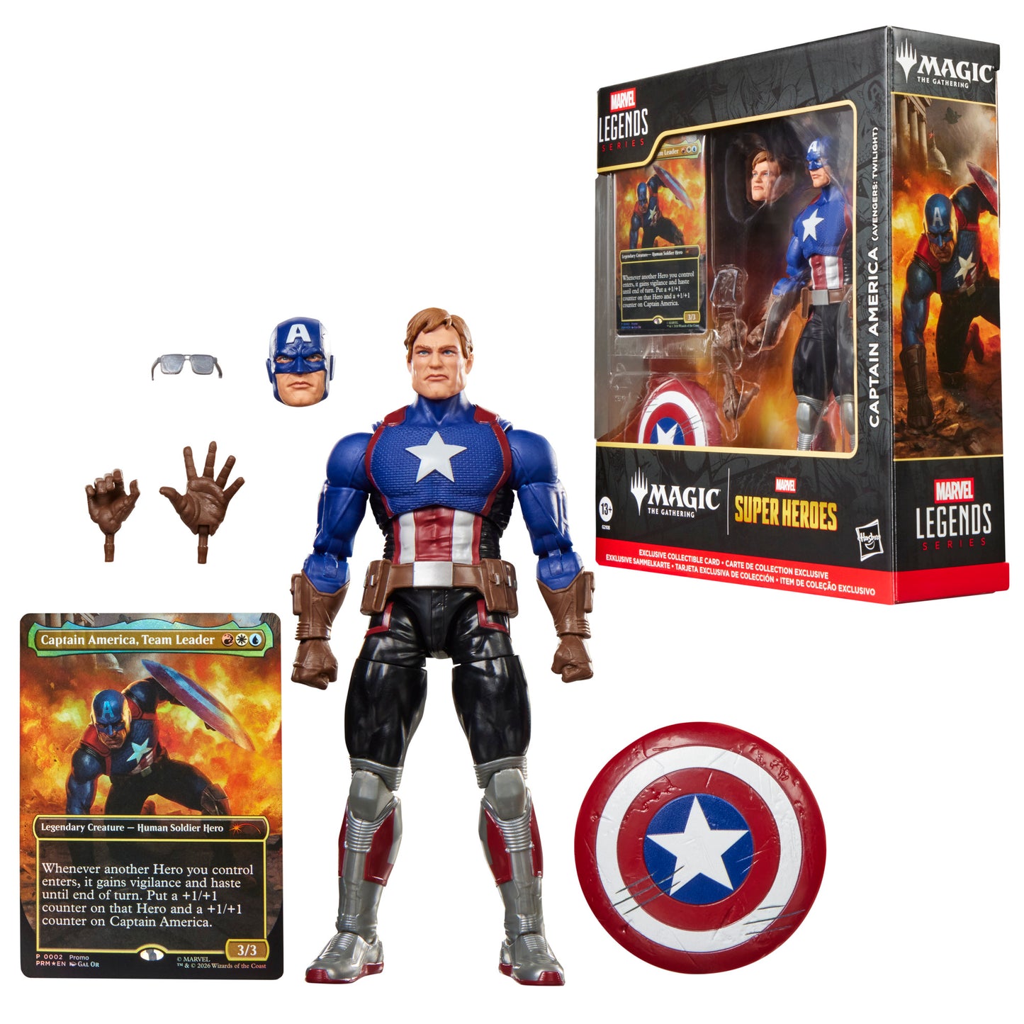 Marvel Legends Series Marvel Super Heroes Magic: The Gathering Captain America (Avengers: Twilight)