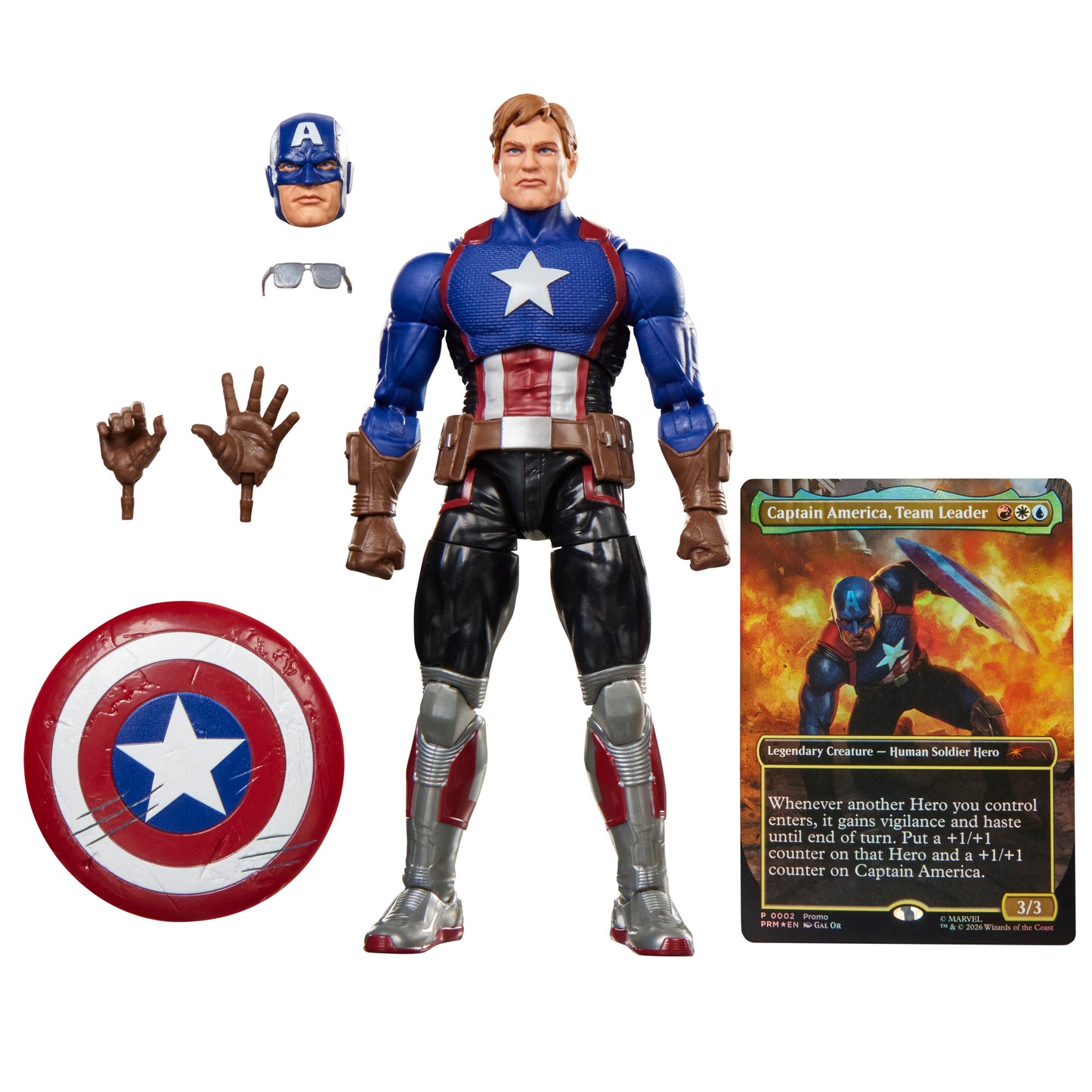 Marvel Legends Series Marvel Super Heroes Magic: The Gathering Captain America (Avengers: Twilight)