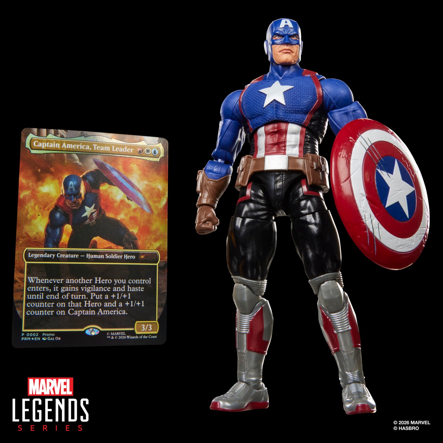 Marvel Legends Series Marvel Super Heroes Magic: The Gathering Captain America (Avengers: Twilight)