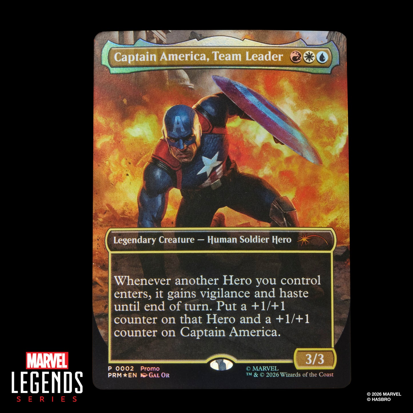 Marvel Legends Series Marvel Super Heroes Magic: The Gathering Captain America (Avengers: Twilight)
