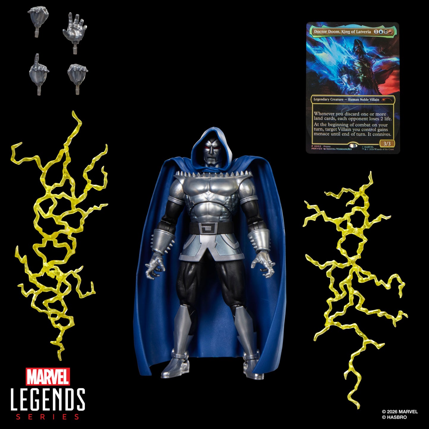 Marvel Legends Series Marvel Super Heroes Magic: The Gathering Doctor Doom 2099