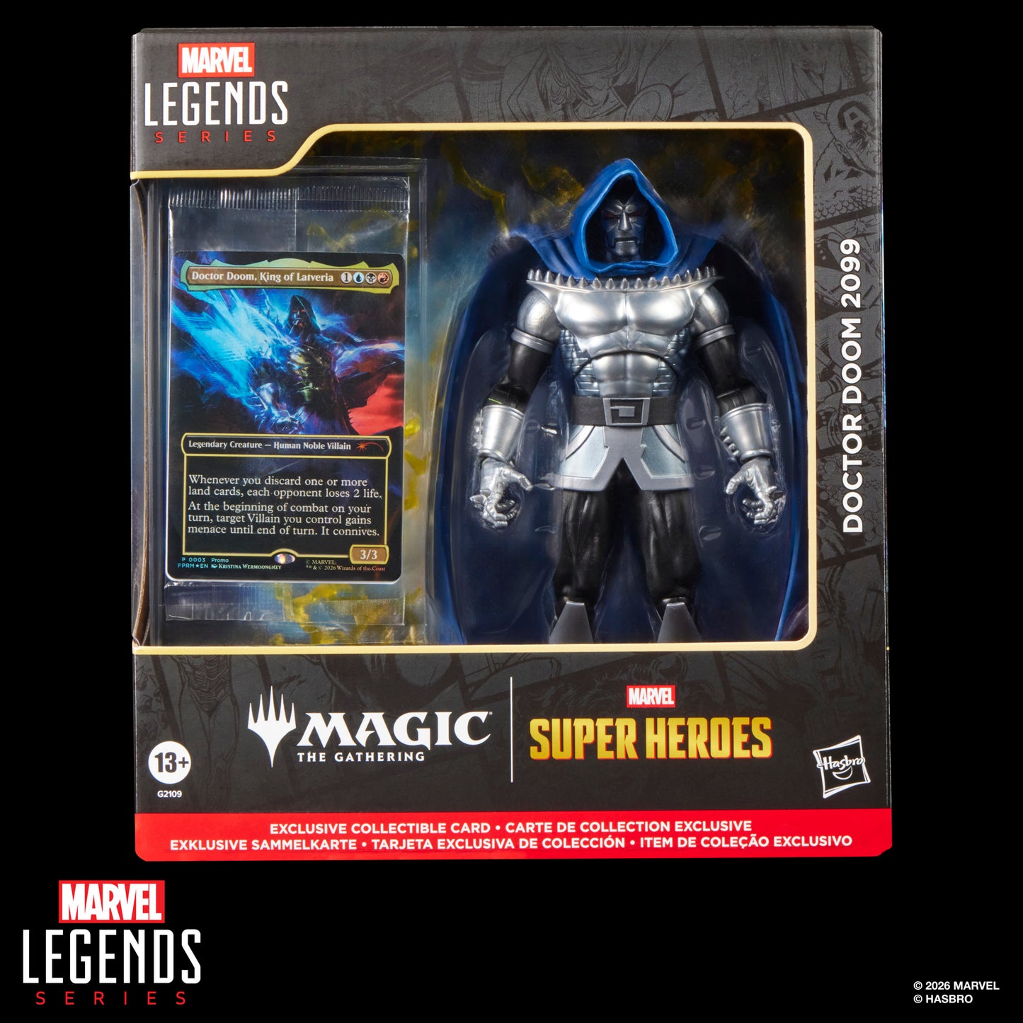 Marvel Legends Series Marvel Super Heroes Magic: The Gathering Doctor Doom 2099