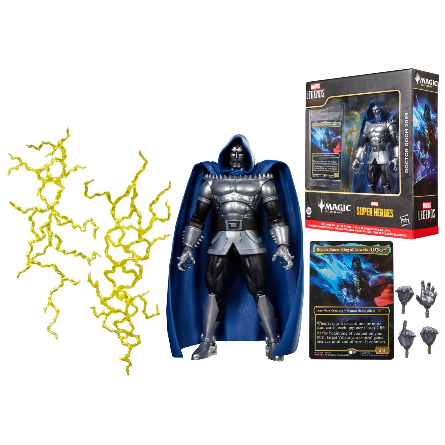 Marvel Legends Series Marvel Super Heroes Magic: The Gathering Doctor Doom 2099