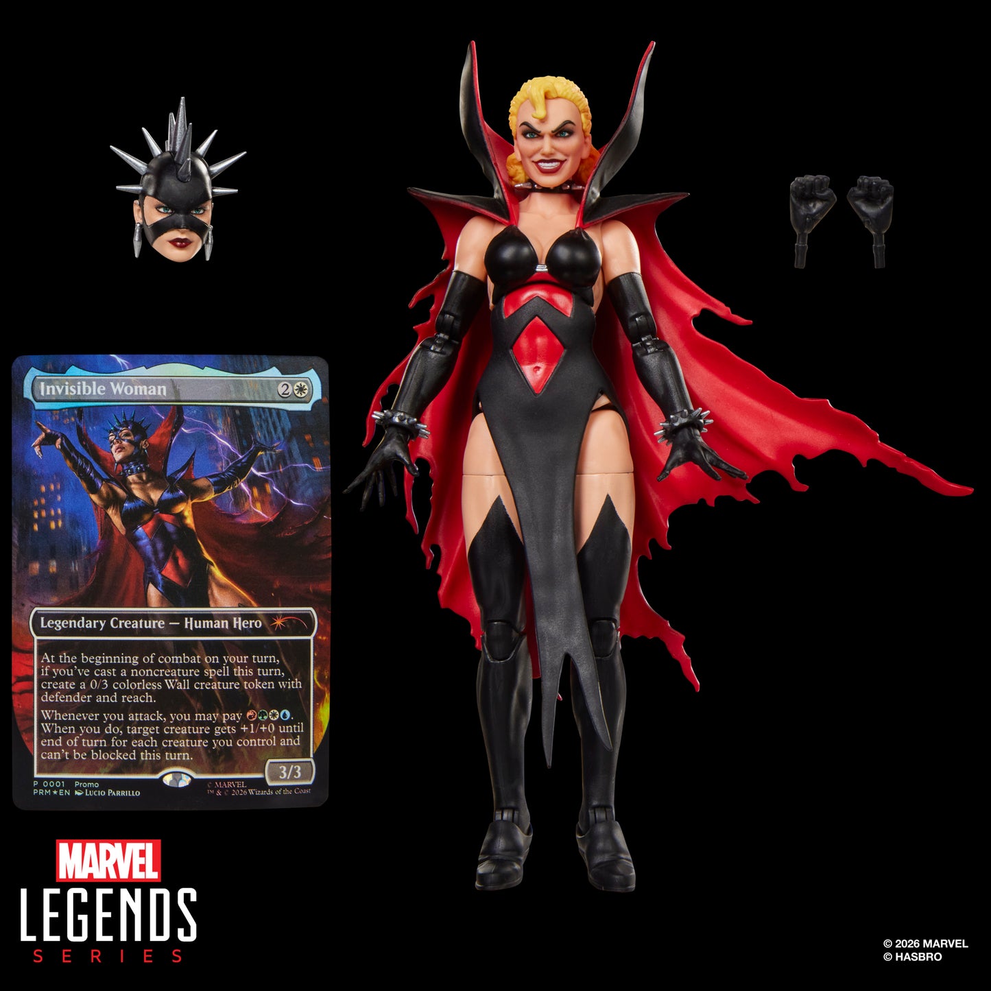Marvel Legends Series Marvel Super Heroes Magic: The Gathering Malice (Sue Storm)