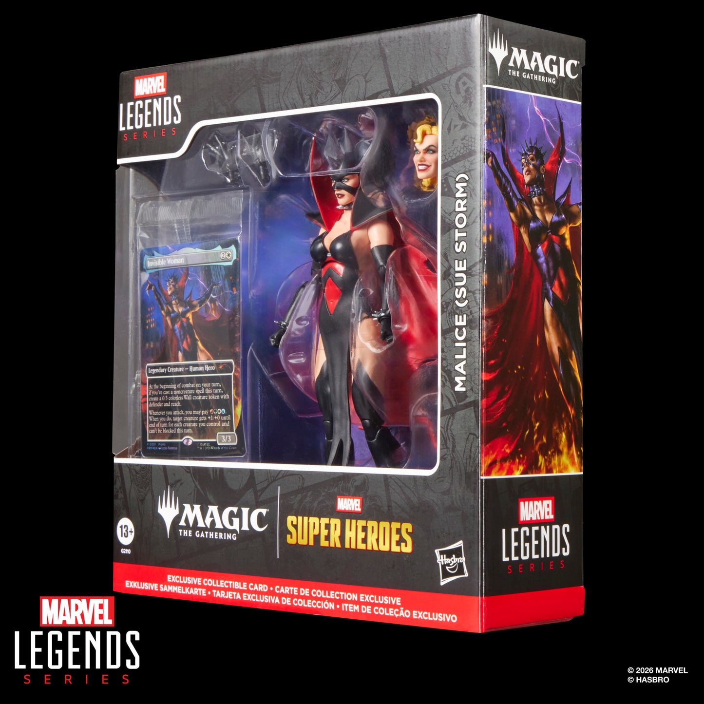 Marvel Legends Series Marvel Super Heroes Magic: The Gathering Malice (Sue Storm)