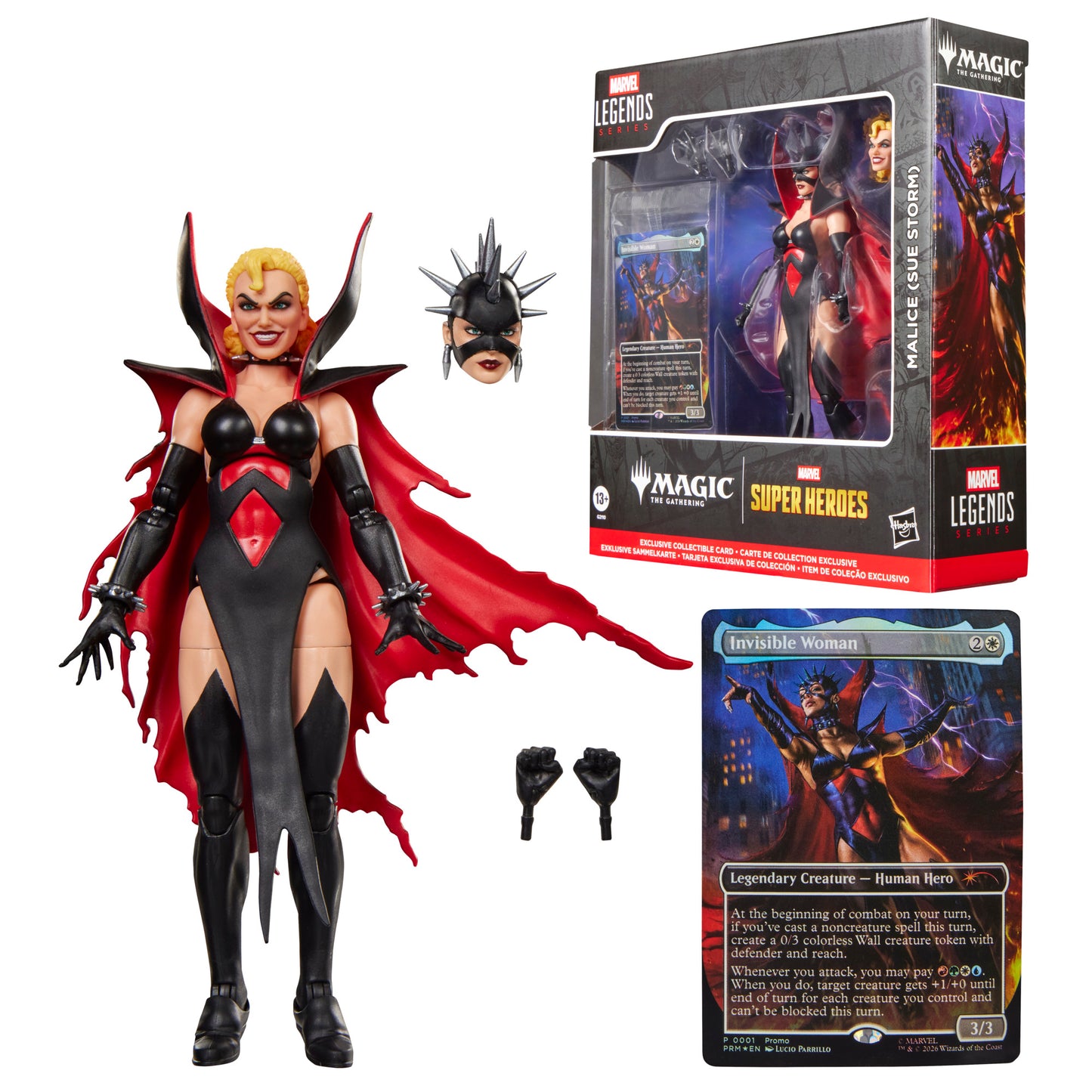 Marvel Legends Series Marvel Super Heroes Magic: The Gathering Malice (Sue Storm)