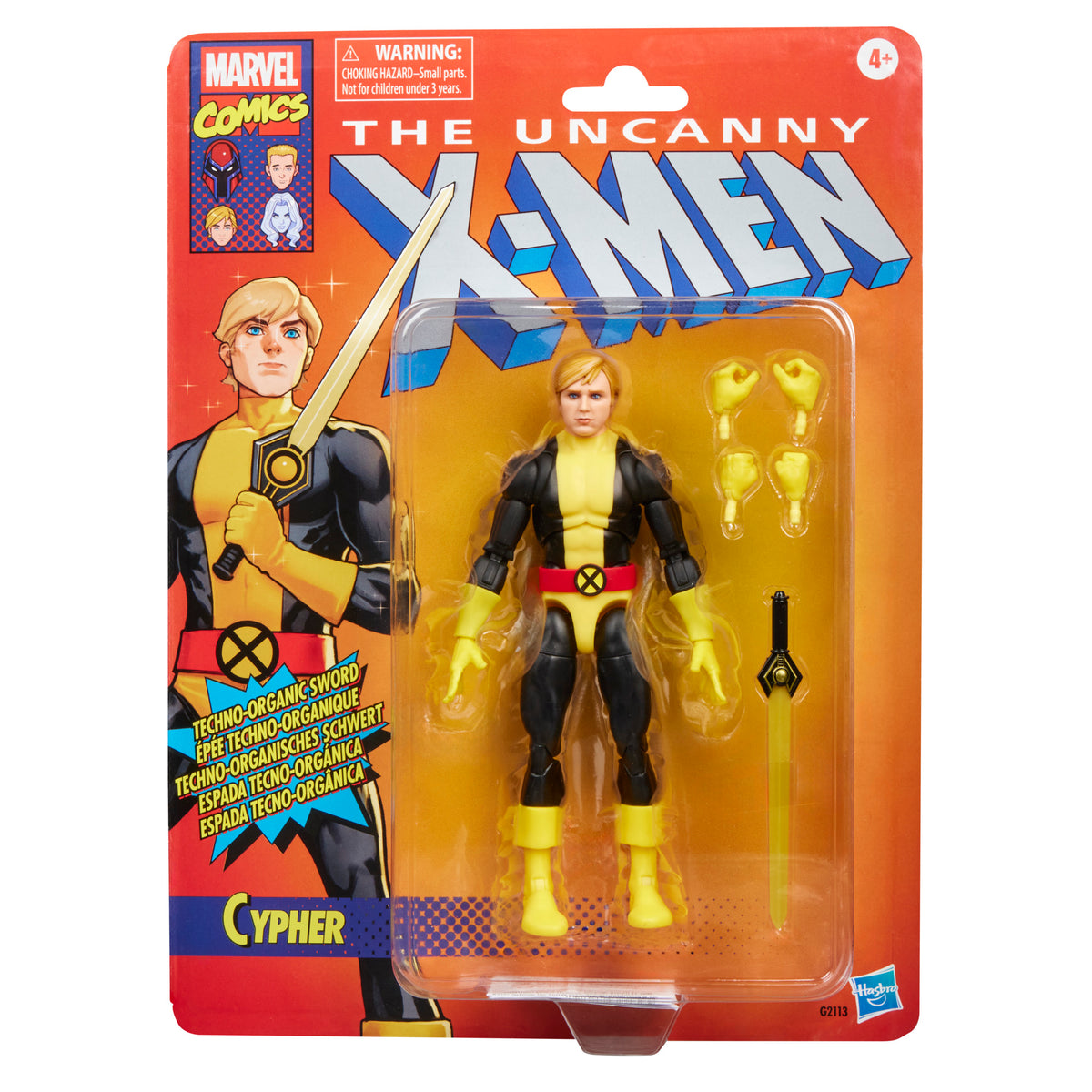 Marvel Legends Series Cypher, New Mutants & X-Men Action Figure **Target Exclusive**