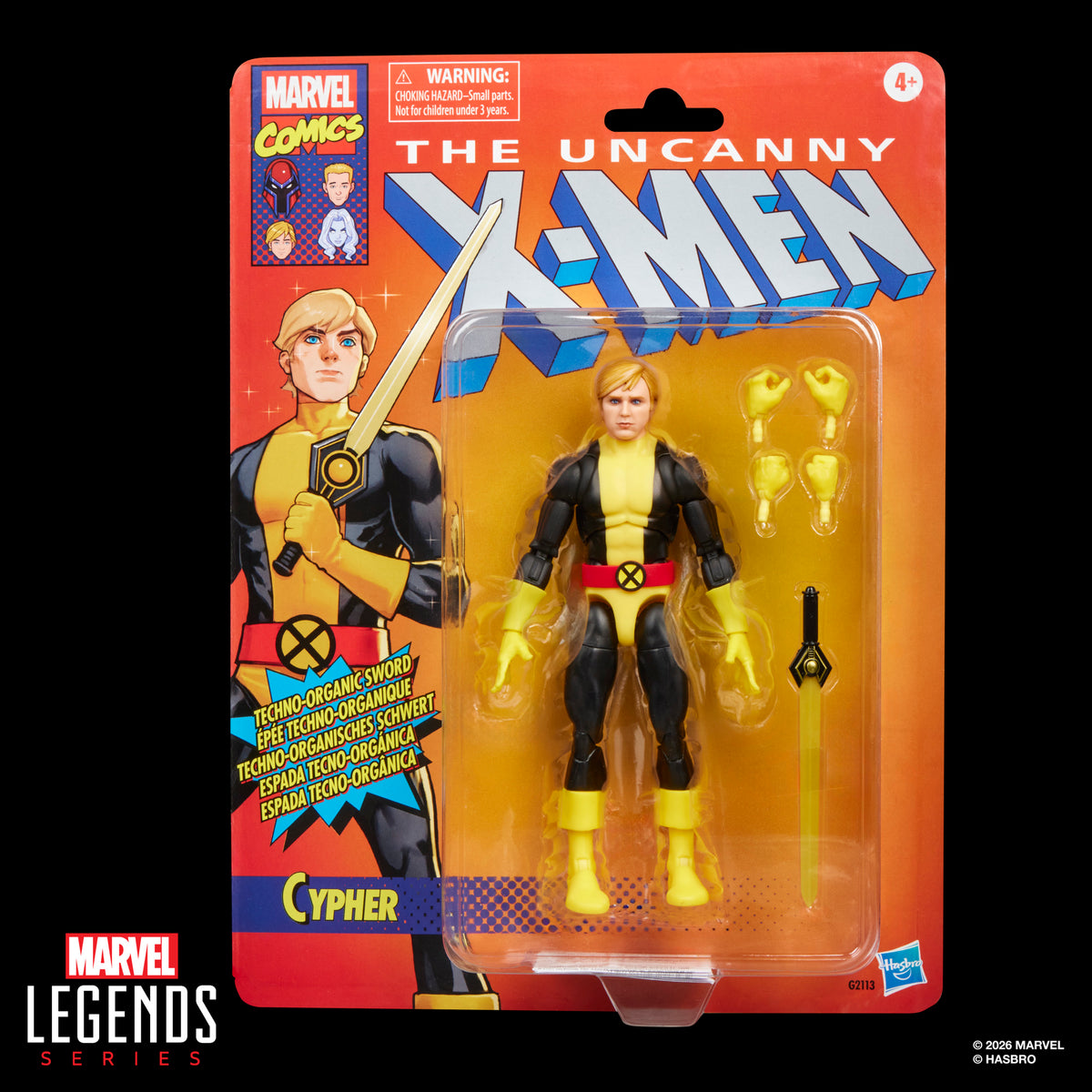 Marvel Legends Series Cypher, New Mutants & X-Men Action Figure **Target Exclusive**