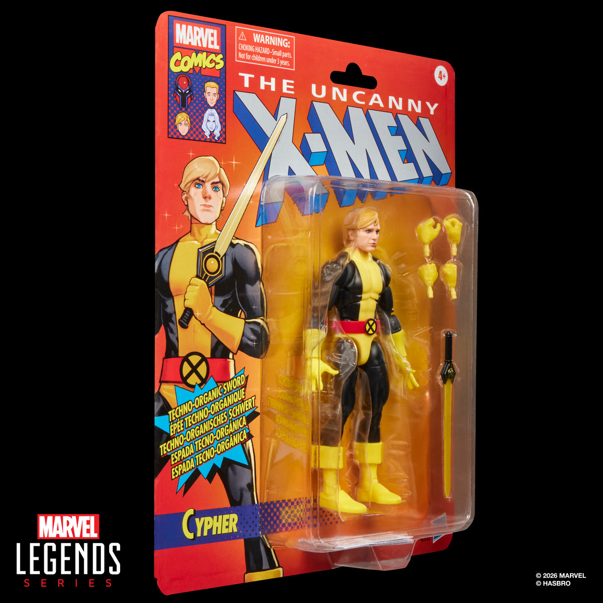 Marvel Legends Series Cypher, New Mutants & X-Men Action Figure **Target Exclusive**