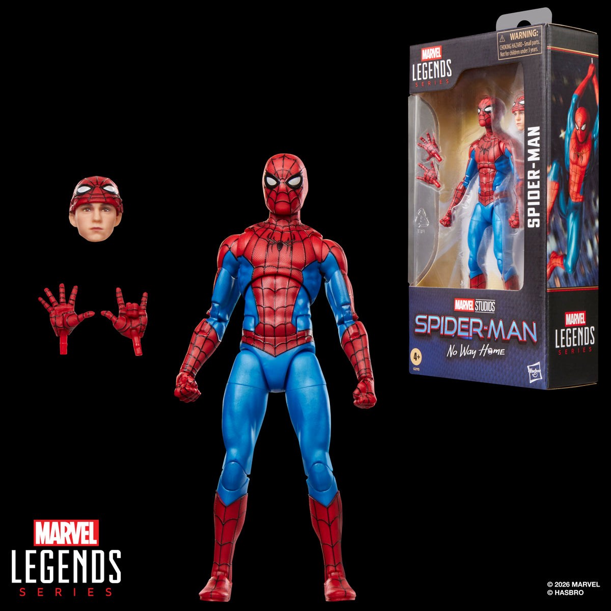 Marvel Legends Series Spider-Man, Spider-Man: No Way Home Action Figure **Target Exclusive**