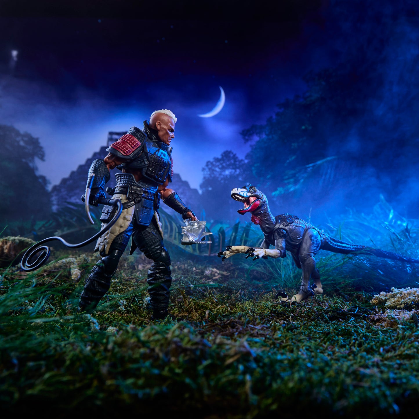 G.I. Joe Professor Rottclaw & Cobra Deinonychus Action Figures