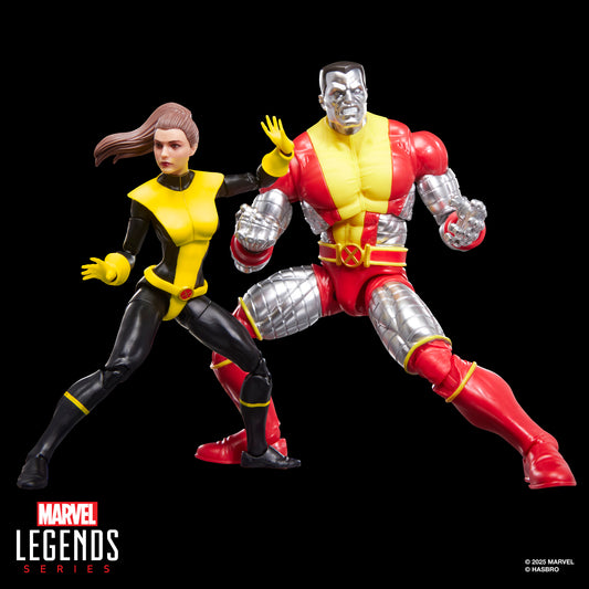 Marvel Legends Series X-Men Kitty Pryde & Marvel’s Colossus Action Figure Two-Pack **Damaged Box**