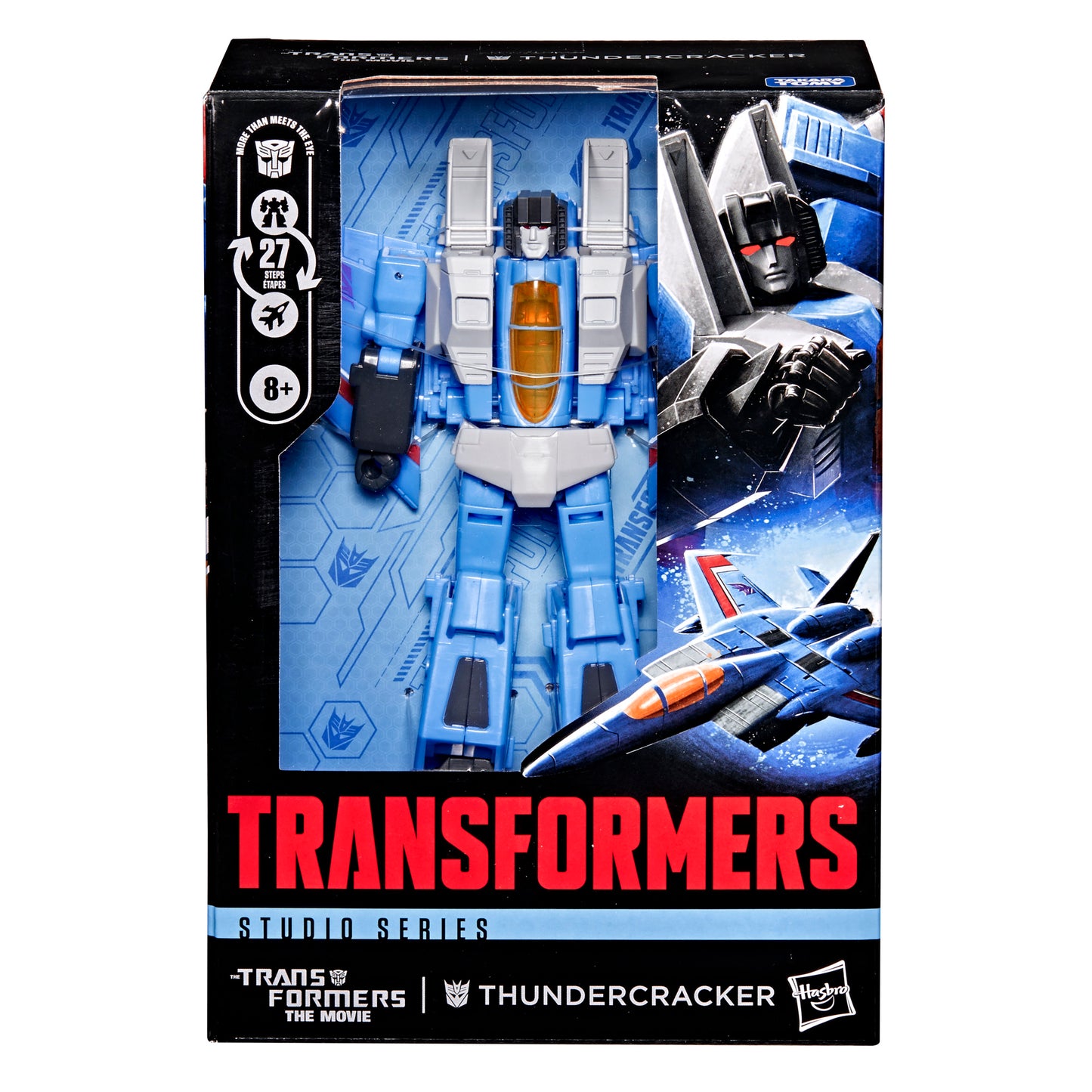 Transformers Studio Series The Transformers: The Movie Voyager Class Thundercracker Action Figure