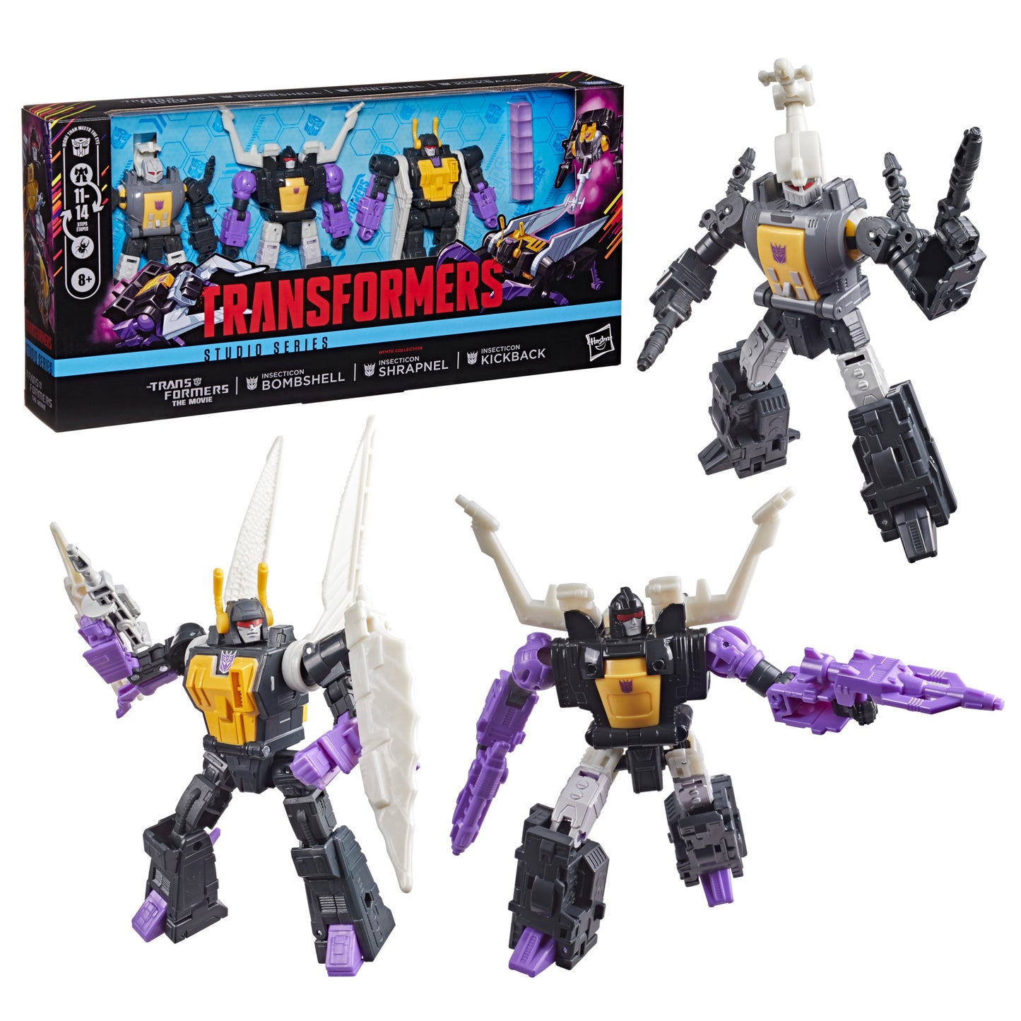 Transformers Studio Series Insecticon 3-Pack Action Figures **Target Exclusive**