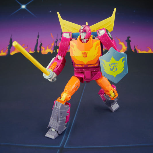 Transformers Studio Series MTMTE Collection The Transformers: The Movie Voyager Class Autobot Hot Rod **Target Exclusive**