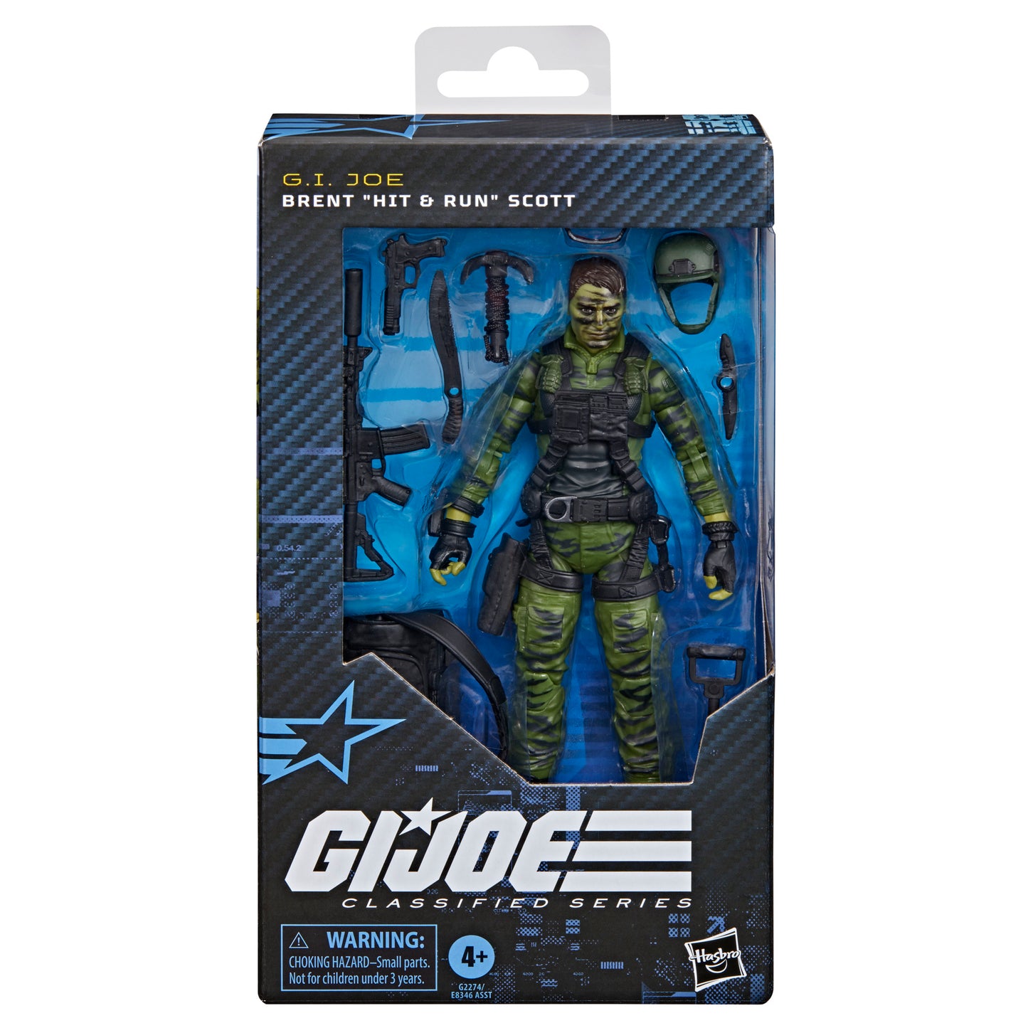 G.I. Joe Classified Series #188, Brent “Hit & Run” Scott Action Figure