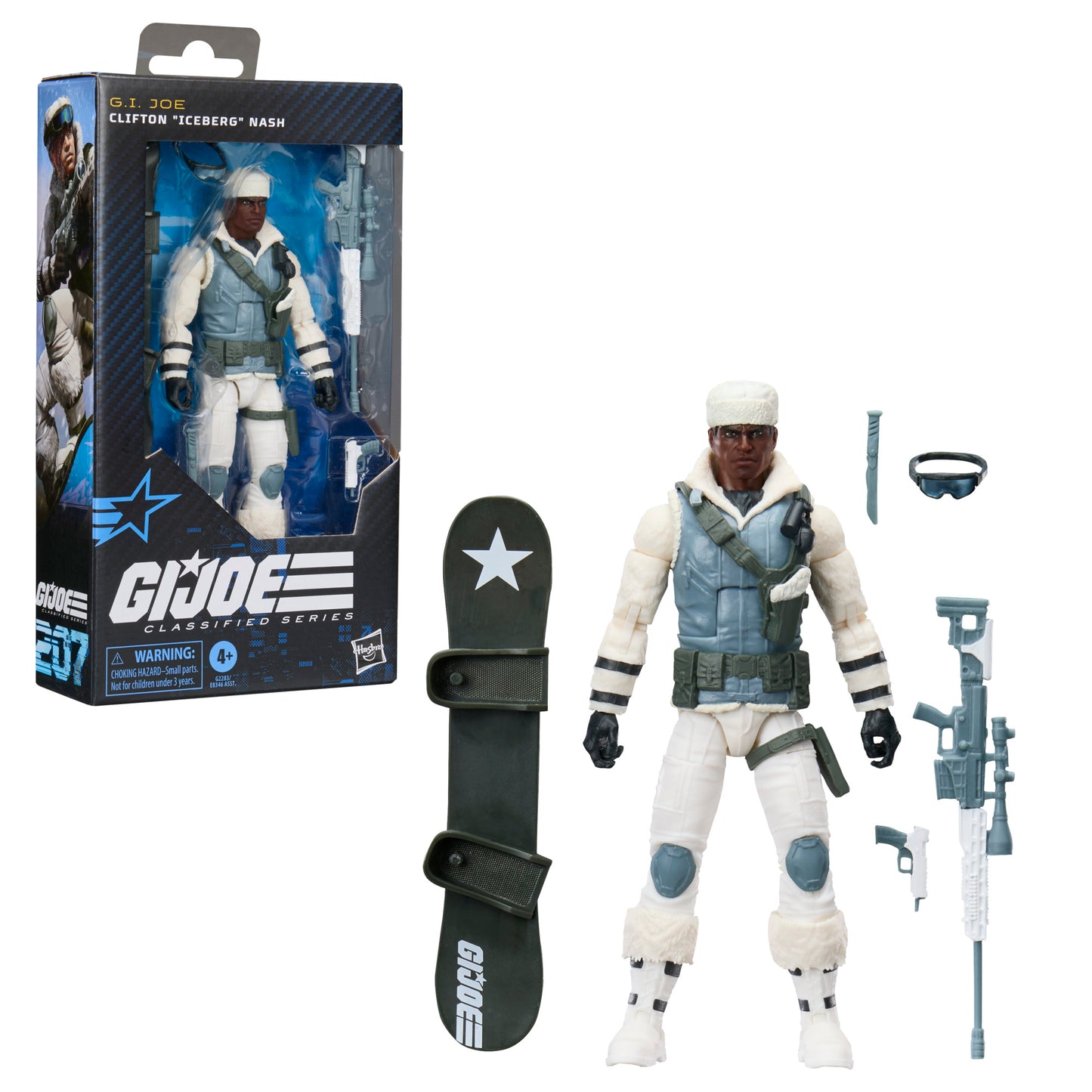 G.I. Joe Classified Series #207, Clifton "Iceberg" Nash Action Figure