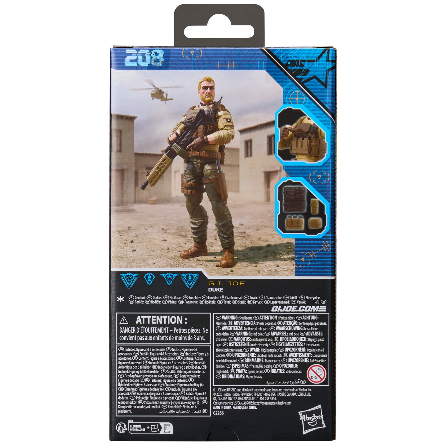 G.I. Joe Classified Series #208, Duke Action Figure