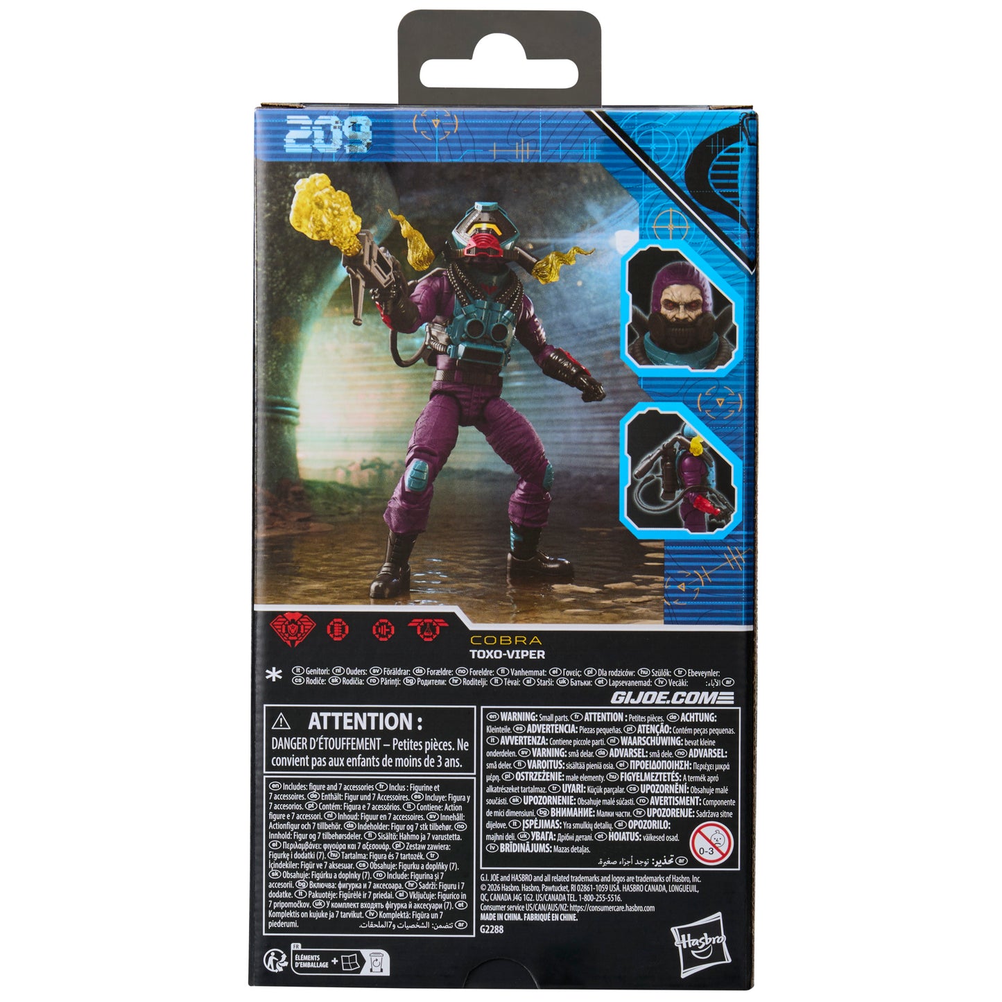 G.I. Joe Classified Series #209, Toxo-Viper Action Figure