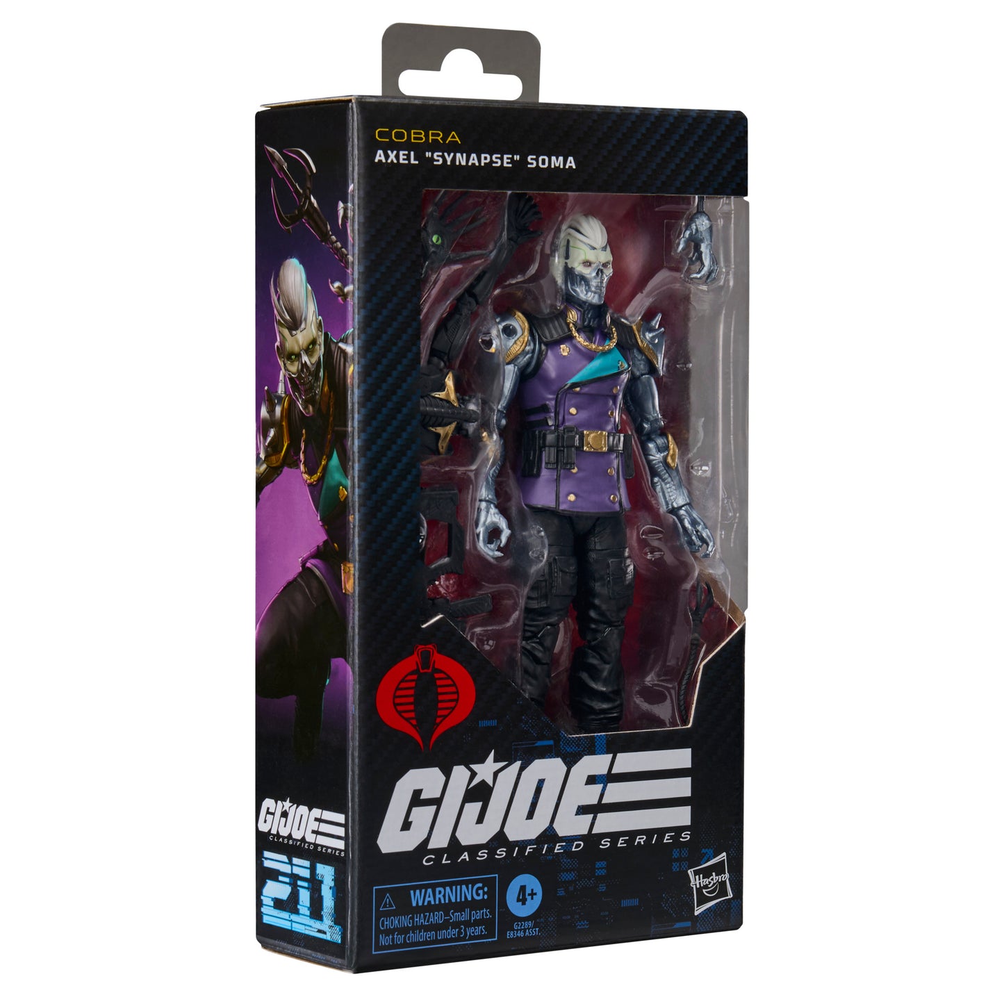 G.I. Joe Classified Series 211, Axel "Synapse" Soma, 6 Inch Action Figure