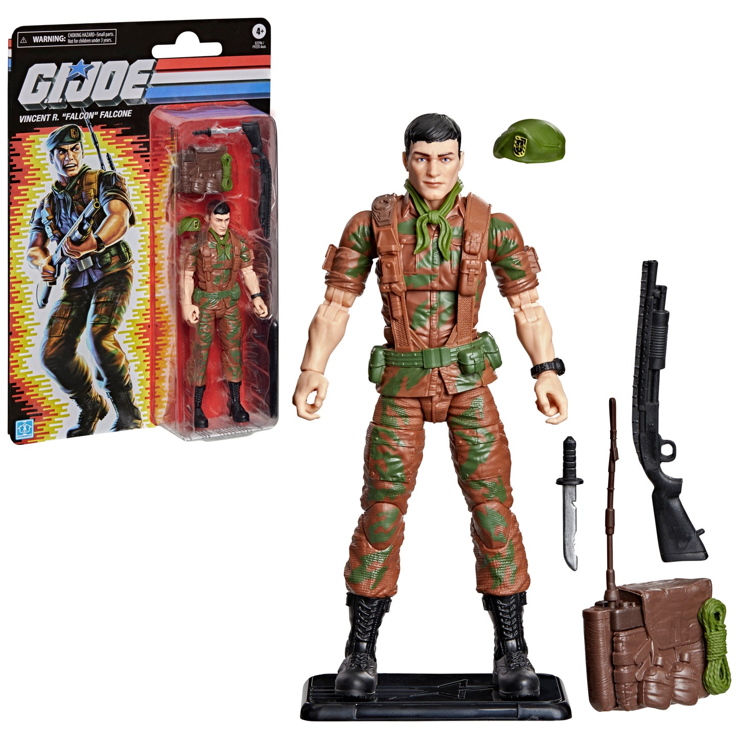 G.I. Joe Classified Series Retro Cardback Vincent R. “Falcon” Falcone