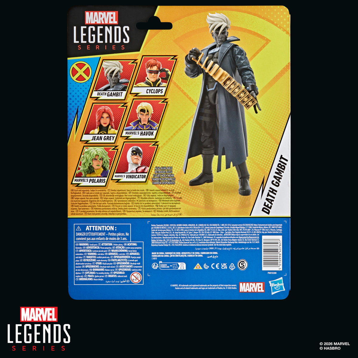 Marvel Legends Series Death Gambit, X-Men '97 Action Figure