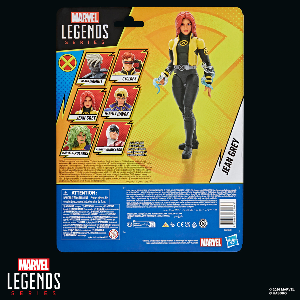 Marvel Legends Series Jean Grey, X-Men '97 Action Figure
