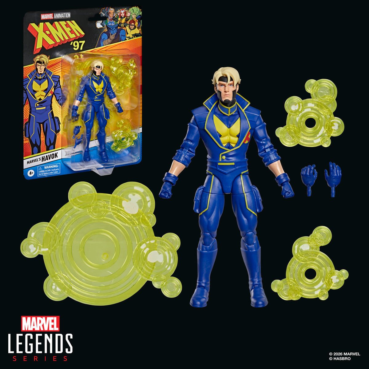 Marvel Legends Series Marvel's Havok, X-Men '97 Action Figure