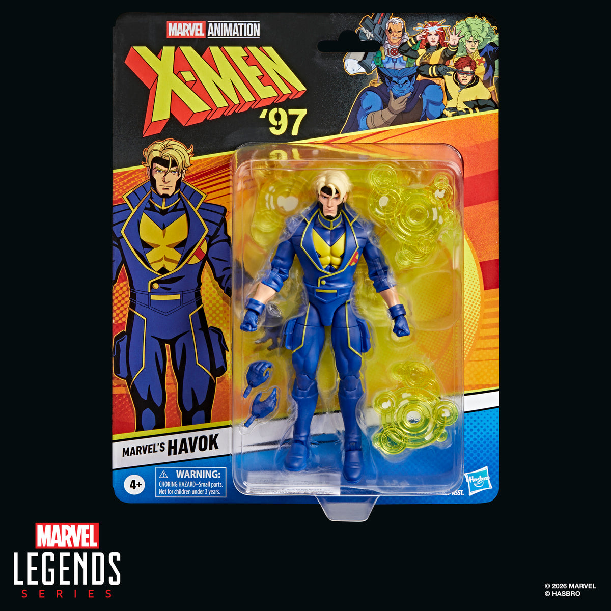 Marvel Legends Series Marvel's Havok, X-Men '97 Action Figure