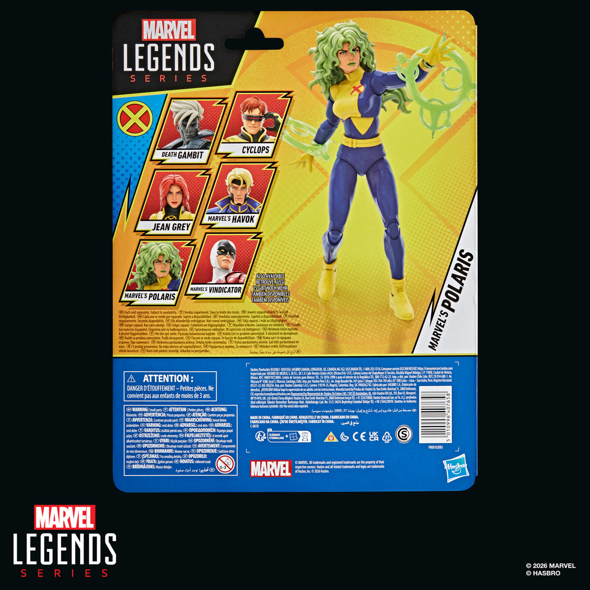 Marvel Legends Series Marvel's Polaris, X-Men '97 Action Figure